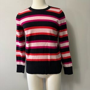 Banana Republic Women's Multicolor Striped Sweater merino wool Small